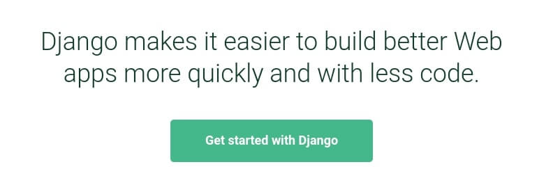 The Django framework.