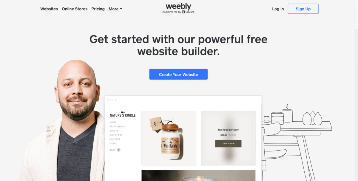 Weebly Homepage