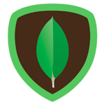 RockMongo Green Leaf with Brown Background Logo | A2 Hosting | A2 Hosting