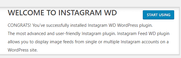 Start using the Instagram Feed WD plugin.